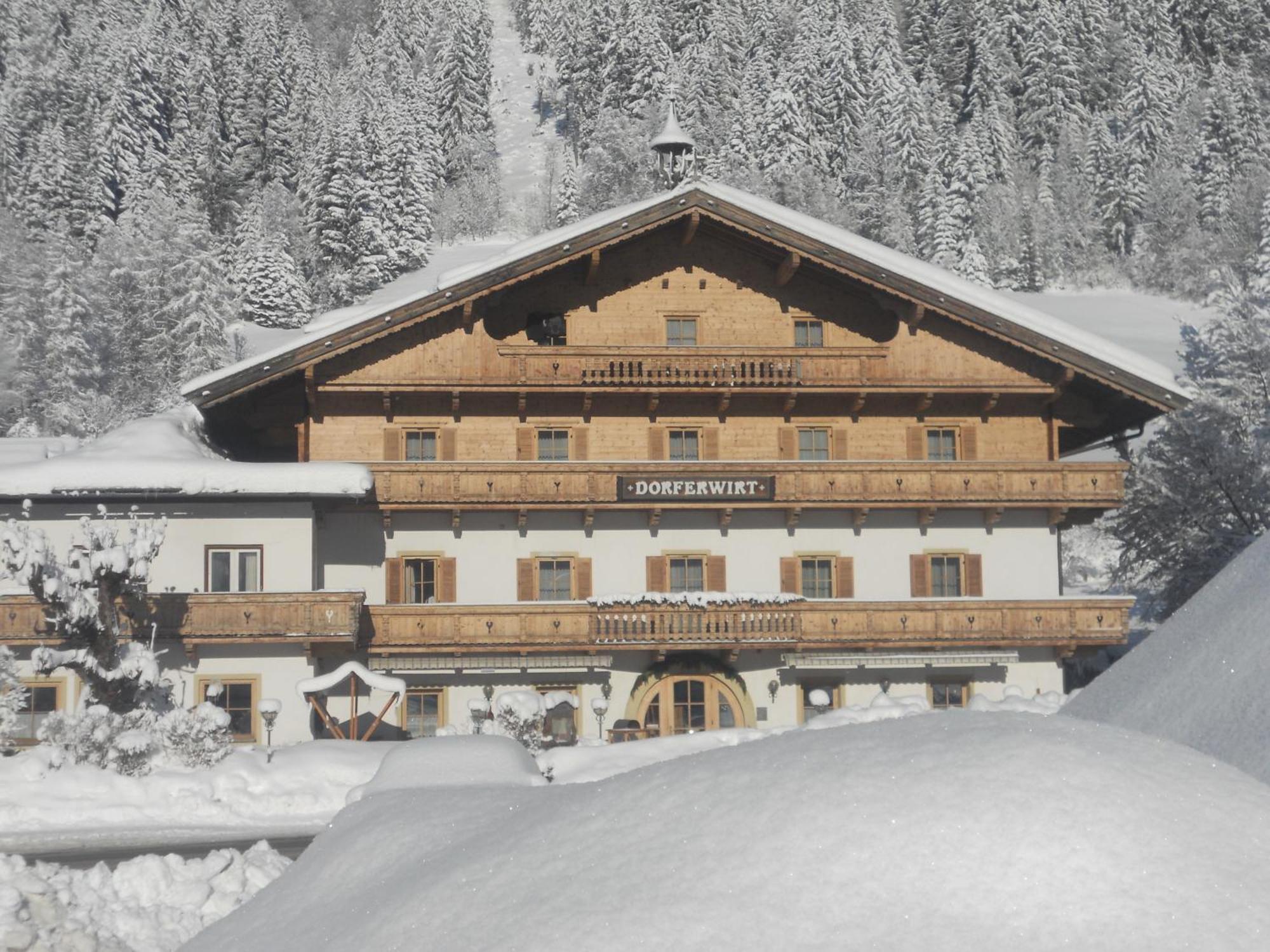 Landgasthof Dorferwirt Oberau Exteriör bild